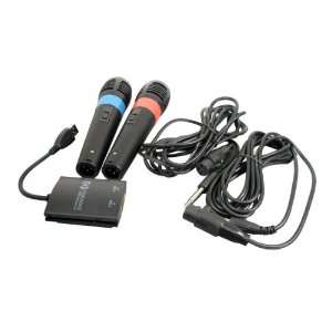   Compatible Karaoke Mic Set for Wii PS3 PS2 Xbox PC: Video Games