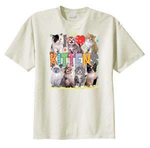 Love Kittens Cat Collage T Shirt  S  6x  Choose Color  
