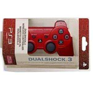 New Red SIXAXIS DualShock Wireless Bluetooth Game Controller for Sony 