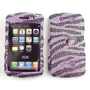  Blackberry Storm 9500/9530 Crystal, Purple Zebra Full 