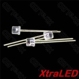  50 White LED   100 Degree Clear Wide (Spread) Angle LED Electronics