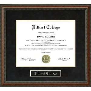  Hilbert College Diploma Frame