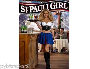 St Pauli Girl Beer Advertising Refrigerator / Tool Box Magnet  