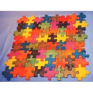  Wooden Educational Jig Saw Puzzle   28 Square With 