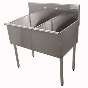   Compartment Stainless Steel Commercial Sink   36 Home Improvement