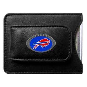  Buffalo Bills NFL Card/Money Clip Holder (Leather) Sports 