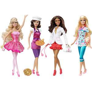 Barbie I Can Be Village Dolls 4 Pack V8900  
