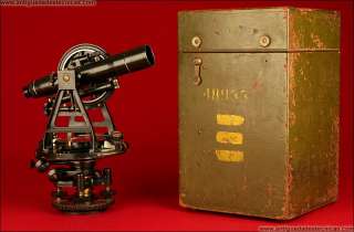 Fine Theodolite Made in the 1940s, In Very Good Condition  
