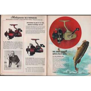  Shakespeare Fine Fishing Tackle   Original Vintage Catalog   Reels 