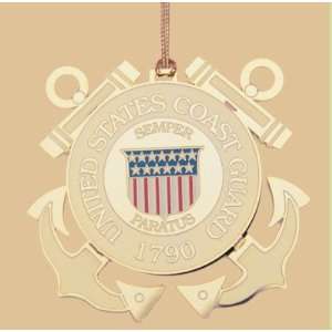  Coast Guard Logo Christmas Ornament: Sports & Outdoors