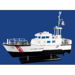   USCG Wooden Model Lifeboat Ship Coast Guard Wood Boat