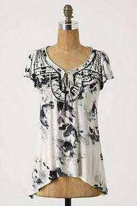 Anthropologie Spring Lines Peasant One September S Top  