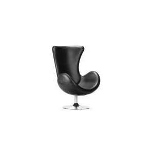  Zuo Andromeda Lounge Chair Black: Office Products