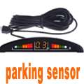 Car Digital LED Display Parking Reverse Back up System Radar 4 Sensors 