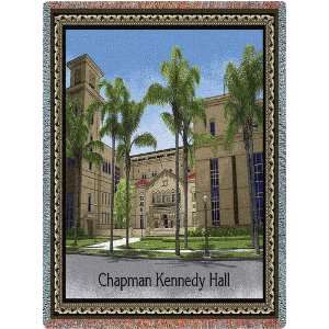  Chapman University Kennedy Hall II Jacquard Woven Throw 