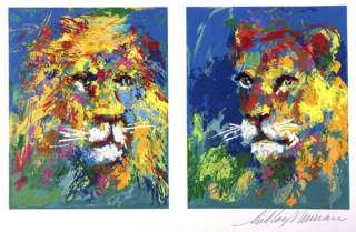  AND LIONESS AFRICAN SAFARI POST IMPRESSIONISM SEE IT LIVE  