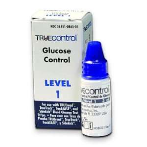  TRUEcontrol Glucose Control Solution Health & Personal 