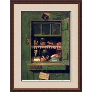 The Poor Mans Store by John Frederick Peto   Framed Artwork:  