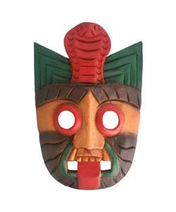 King Cobra Snake Tribal Mask  Overstock