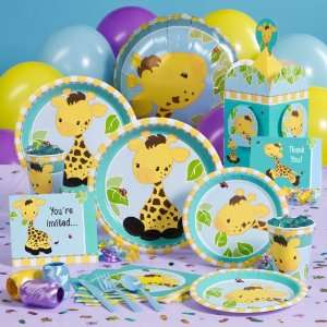  Giraffe Baby Shower Deluxe Party Pack for 8 Toys & Games
