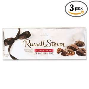 Russell Stover Sugar Free Pecan Delight Box, 10 Ounce (Pack of 3 