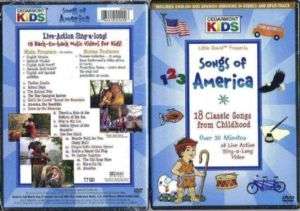 CEDARMONT KIDS DVD   SONGS OF AMERICA  