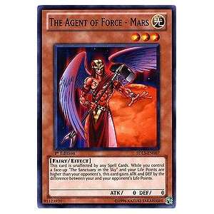   Structure Deck Single Card The Agent of Force   Mars SDLS EN007 Common