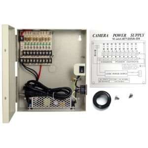  Power Distribution Box 9 Ports, PTC Protected, 110V AC In 