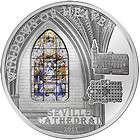   Islands 2011 10$ Seville Cathedral Windows Of Heaven Proof Silver Coin