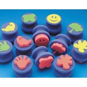  S&S Worldwide Soft Sponge Stampers (Pack of 12 