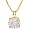 14k solid gold necklace with natural 0 50 ct diamond our price $ 769 