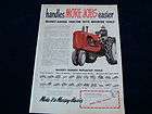 K470 Vintage 1952 Lg Massey Harris Tractor +22 Tools Ad Handles More 
