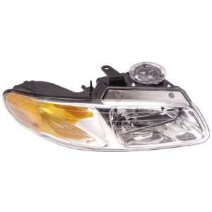  00 00 CHRYSLER TOWN&COUNTRY Right Headlight (W/O QUAD LAMP 