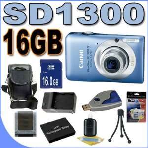 Canon PowerShot SD1300IS 12 MP Digital Camera w/4x Wide Angle Optical 