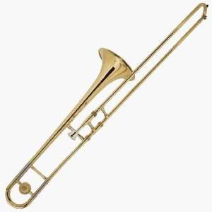   2Series TB 280 Gold Lacquer Bb Slide Trombone: Musical Instruments