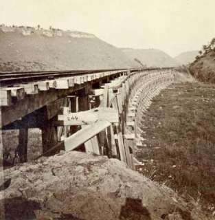 Trestle along the Winona and ST. Peter Railroad, by Whitney  