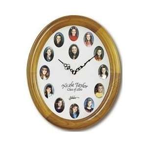   Memories In Time Wall Clock 14 Inch Oval Series 3