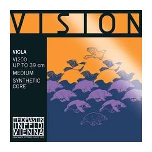   Vision Viola String Set, 4/4 Size   Medium Musical Instruments
