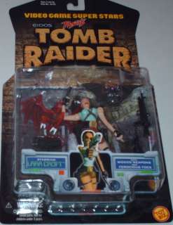 Video Game Superstars Eidos Tomb Raider 1997 Toy Biz  