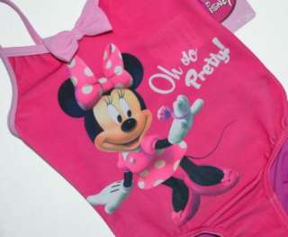 Free Shipping New Girls Baby Minnie Mouse Bikini Swimsuit Swimwear 