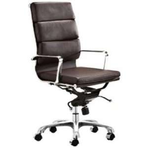   Zuo Espresso Adjustable Height Director Office Chair