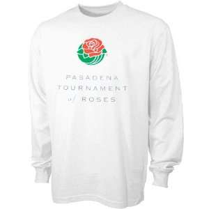 Pasadena Tournament of Roses White Long Sleeve T shirt:  