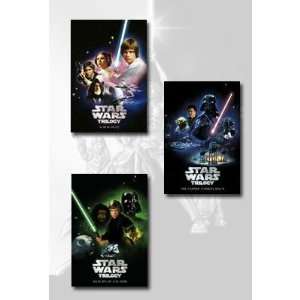  STAR WARS EPISODE IV, V, VI   Movie Poster Set Size 27 
