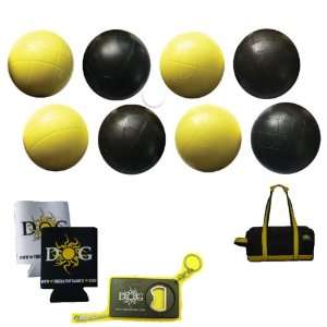  The Day of Games 90MM Plastic Bocce Ball Set: Sports 