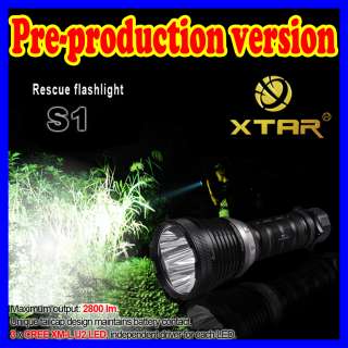 XTAR S1 2800Lumens CREE XM L U2 LED Flashlight Torch  