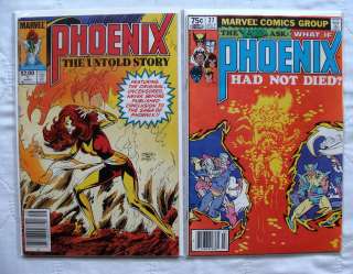 What If #27 Phoenix Had Not Died? & The Untold Story #1 VG/Fine  