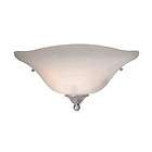 NEW 1 Light Wall Sconce Lighting Fixture, Brushed Nickel, White Marble 