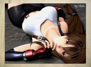 S164 Anime Final Fantasy Sexy 3D Tifa Lockheart POSTER  