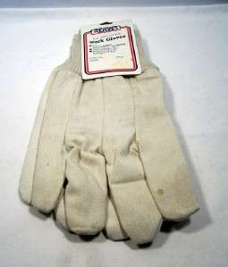 Reaves Mens 8oz Cotton Work/Chores Gloves Size Large  
