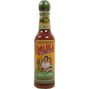 Cholula, Sauce Hot Chili Lime, 5 Ounce Grocery & Gourmet Food